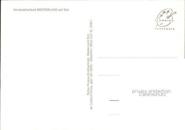 Westerland Sylt Fliegeraufnahme – Bild 2