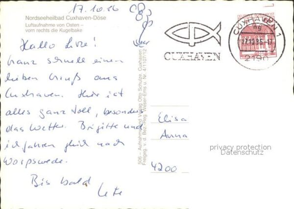 Doese Fliegeraufnahme Kugelbake – Bild 2