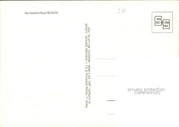 Buesum Nordseebad Fliegeraufnahme – Bild 2