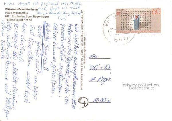 Eichhofen Regensburg Diözesan-Exerzitienheim Haus Werdenfels – Bild 2