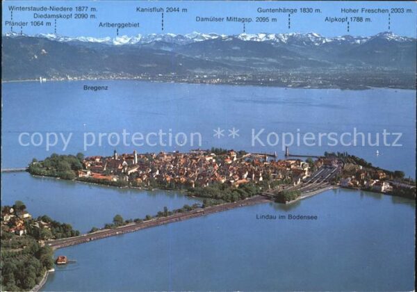 Lindau Bodensee Alpen Österreich