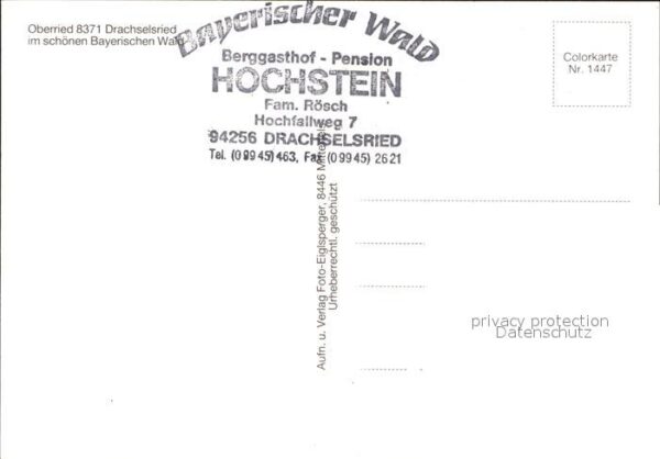 Drachselsried Oberried Bayerischer Wald – Bild 2