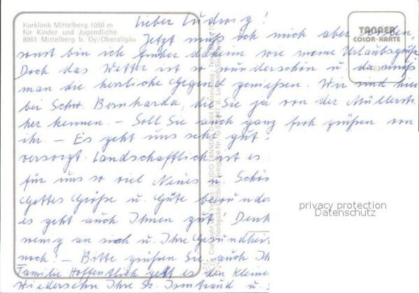 Mittelberg Oy Kurklinik Mittelberg Fliegeraufnahme – Bild 2