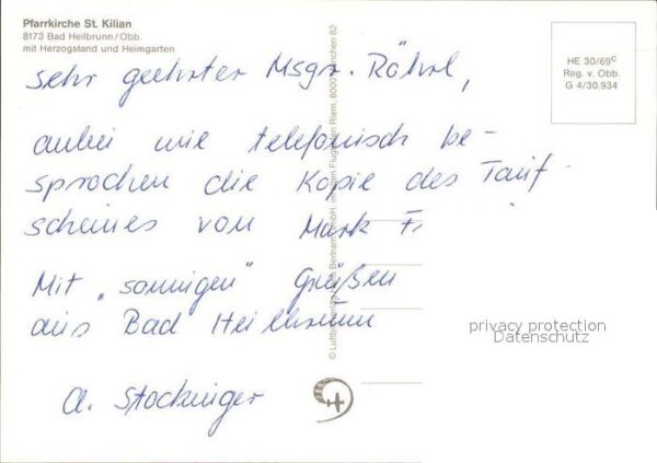 Bad Heilbrunn Pfarrkirche St. Kilian Fliegeraufnahme – Bild 2