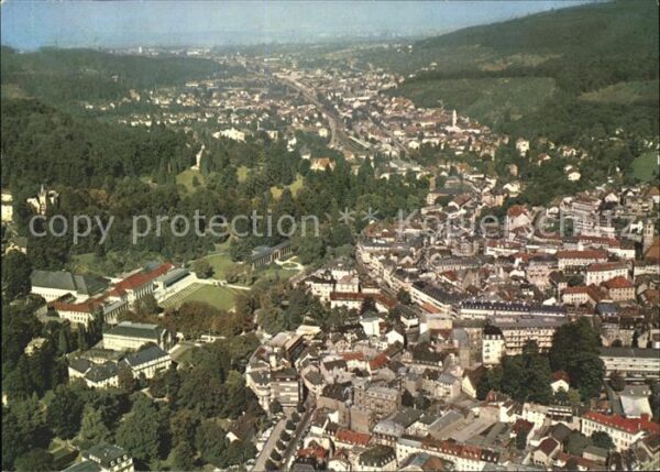 Baden-Baden Fliegeraufnahme