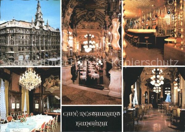 Budapest Cafe-Restaurant Hungaria