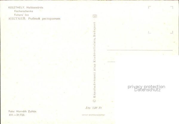 Keszthely Halaszcsarda Fischerschenke – Bild 2