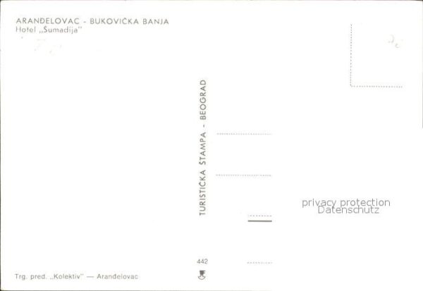 Arandelovac Bukovicka Banja Hotel Sumadija – Bild 2