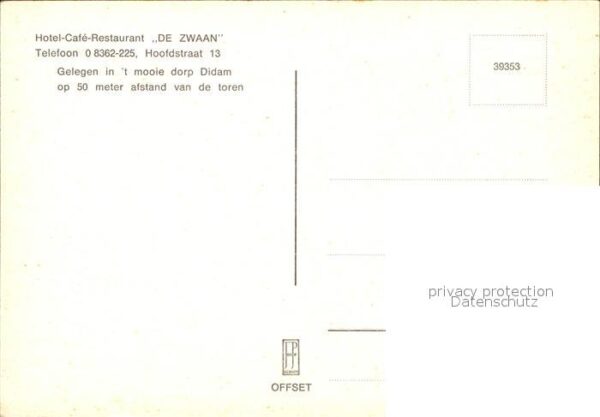 Didam Hotel-Cafe-Restaurant De Zwaan – Bild 2