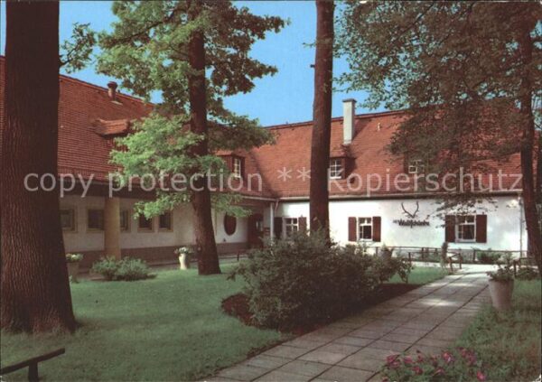 Moritzburg Sachsen Waldschänke Historische Gaststätte mit