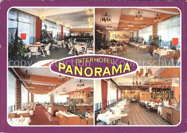 Oberhof Thueringen Interhotel Panorama Klubbar Restaurant