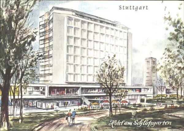 Stuttgart Hotel am Schlossgarten E. u. H. Bachste