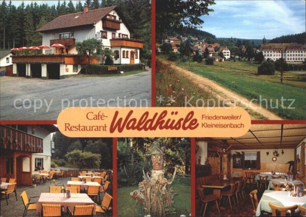 Friedenweiler Kleineisenbach Cafe Waldhüsle