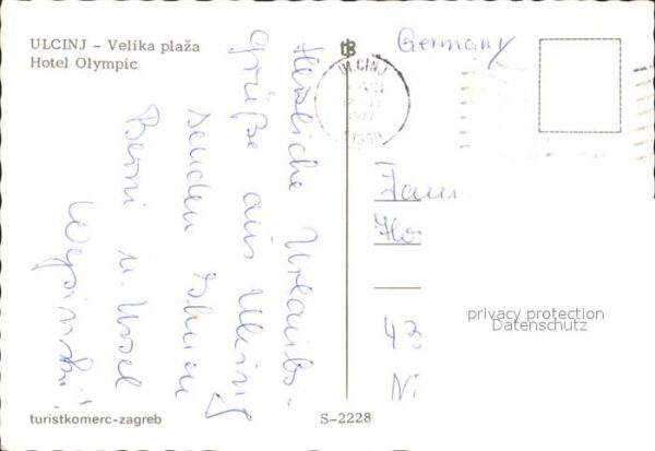 Ulcinj Hotel Olympic Velika plaza – Bild 2