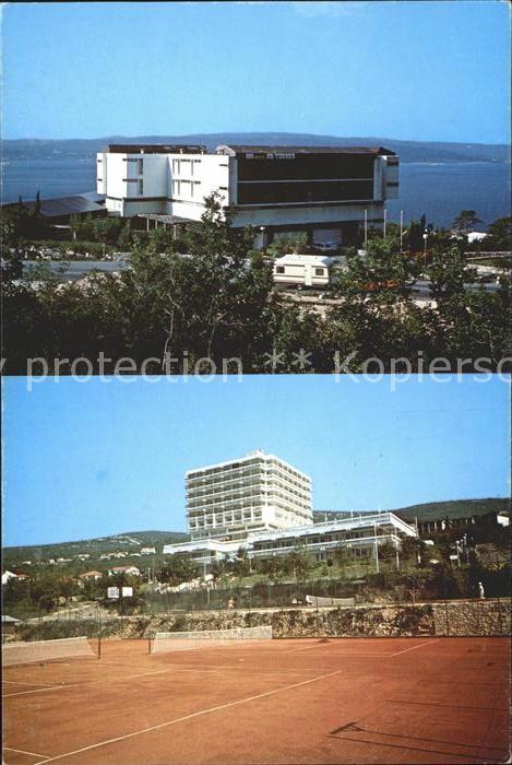 Crikvenica Kroatien Hotel Omorika Motel Ad Turres