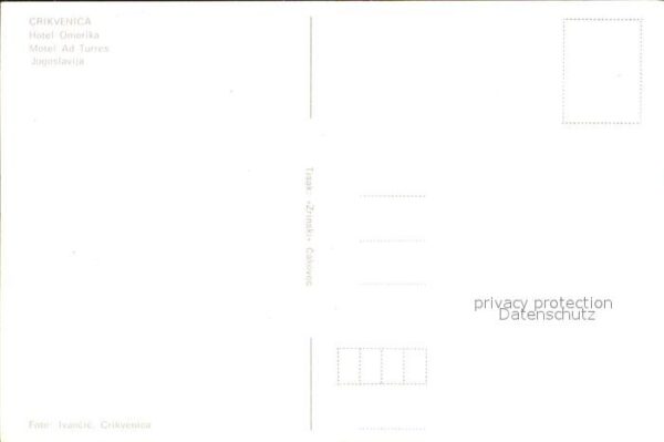 Crikvenica Kroatien Hotel Omorika Motel Ad Turres – Bild 2