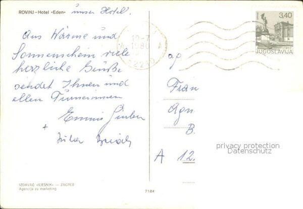Rovinj Istrien Hotel Eden – Bild 2