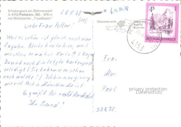 Peilstein Muehlviertel Mühlviertler Troadkastn Fliegeraufnahme – Bild 2