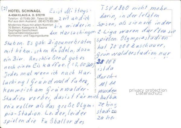 Klaus Pyhrnbahn Hotel Schinagl – Bild 2