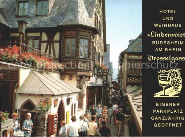Ruedesheim Rhein Hotel-Weinhaus Lindenwirt