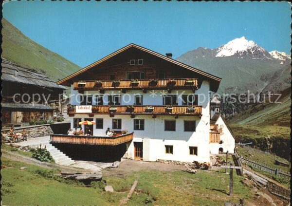 Vent Tirol Berggasthaus Rofenhof