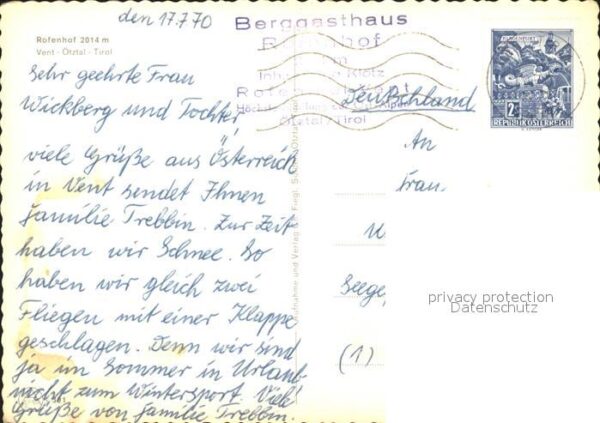 Vent Tirol Berggasthaus Rofenhof – Bild 2