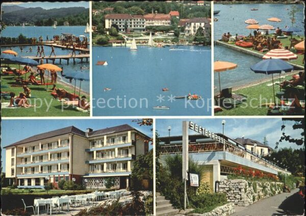 Velden Woerthersee Hotel Möslacher Seeterrasse Badestrand