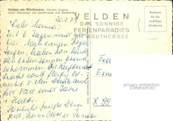 Velden Woerthersee Hotel Möslacher Seeterrasse Badestrand – Bild 2