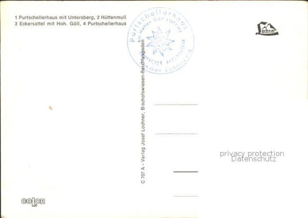 Purtschellerhaus Hoher Goell Hoher Göll Untersberg Hüttenmuli Eckers – Bild 2