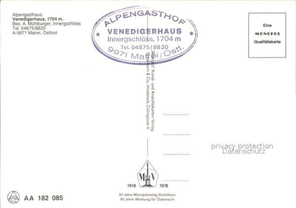 Matrei Osttirol Alpengasthaus Venedigerhaus Innergschlö – Bild 2