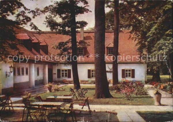 Moritzburg Sachsen HO-Waldschänke Historische Gaststätte