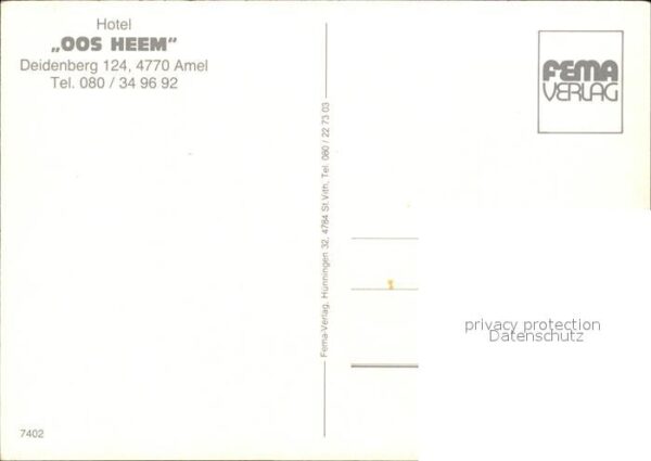 Amel Belgien Hotel Oos Heem – Bild 2