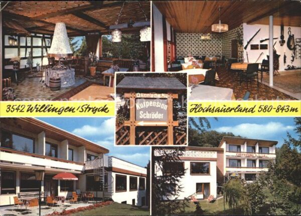Stryck Willingen Kurpension Schröder