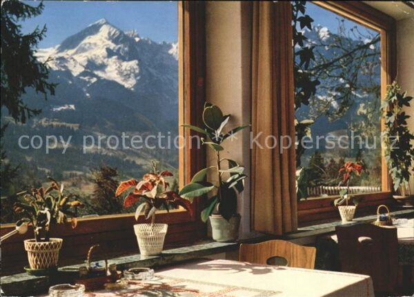 Garmisch-Partenkirchen Berggasthof Almhütte Jägerstube