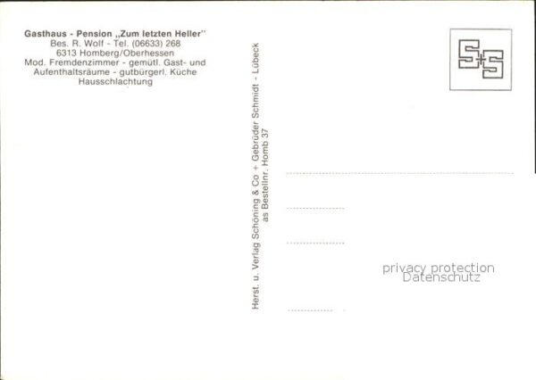 Homberg Ohm Gasthaus Zum letzten Heller – Bild 2