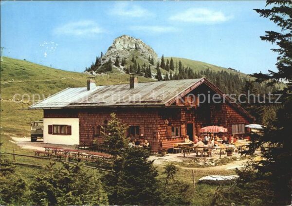 Lenggries Tölzer Hütte Brauneck