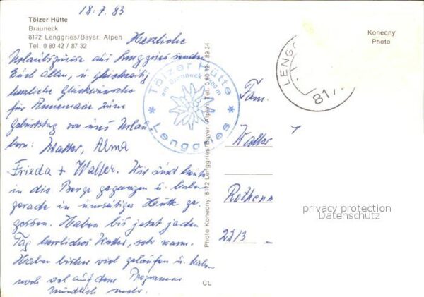 Lenggries Tölzer Hütte Brauneck – Bild 2