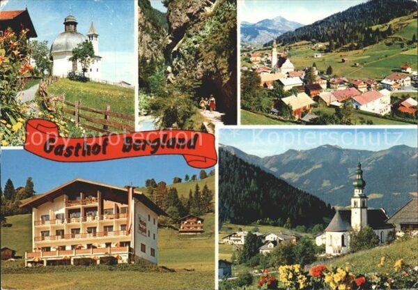 Wildschoenau Tirol Oberau Gasthof Bergland