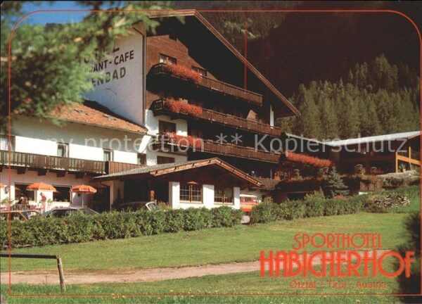 Oetz Tirol Habichen Hotel-Cafe-Restaurant Habicher