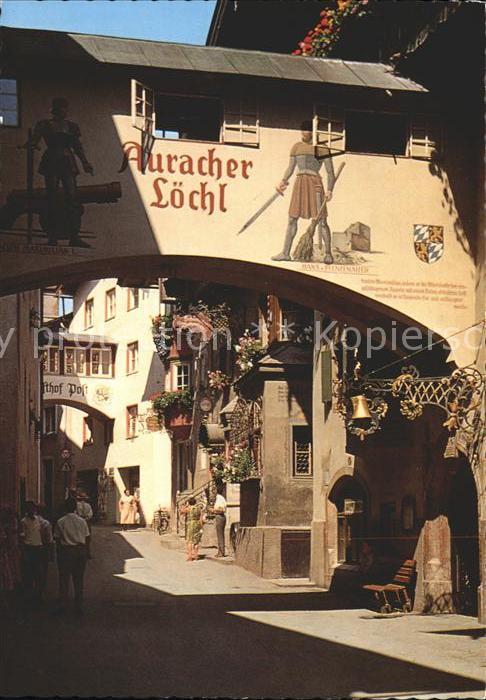 Kufstein Tirol Gaststätte Auracher Löchl Römerhofgasse