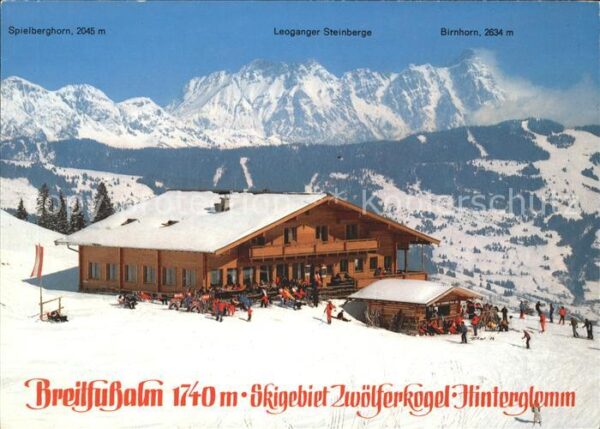 Saalbach-Hinterglemm Breitfussalm Zwölferkogel