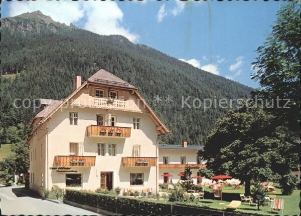 Mallnitz Kaernten Haus Edlinger