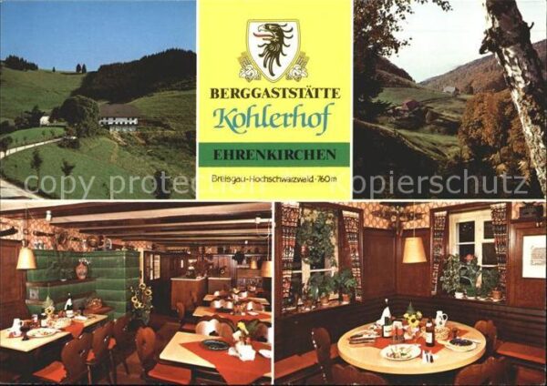 Ehrenkirchen Berggaststätte Kohlerhof