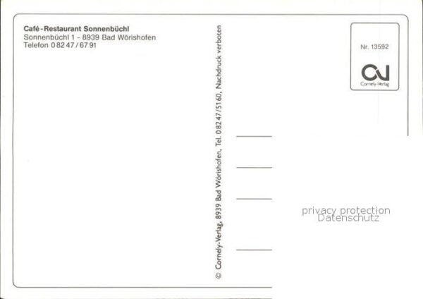 Bad Woerishofen Cafe-Restaurant Sonnenbüchl – Bild 2