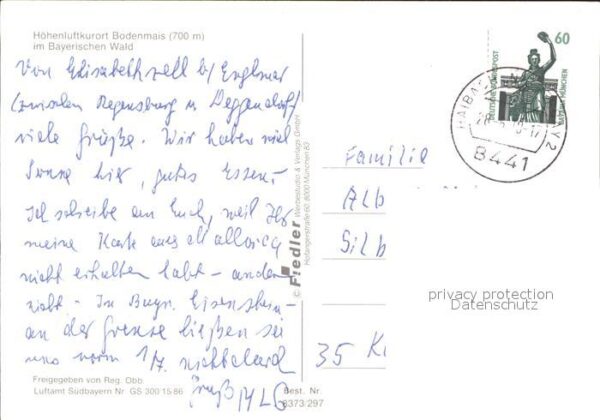 Bodenmais Bayrischer Wald Fliegeraufnahme – Bild 2