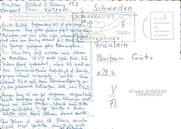Mondsee Salzkammergut Schafberg Autobahn Salzburg-Wien – Bild 2