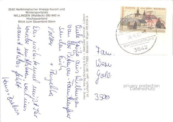 Willingen Sauerland Sauerland-Stern Fliegeraufnahme – Bild 2