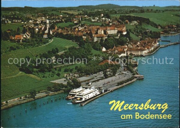 Meersburg Bodensee Fliegeraufnahme