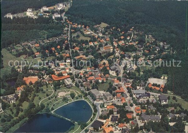 Hahnenklee-Bockswiese Harz Fliegeraufnahme