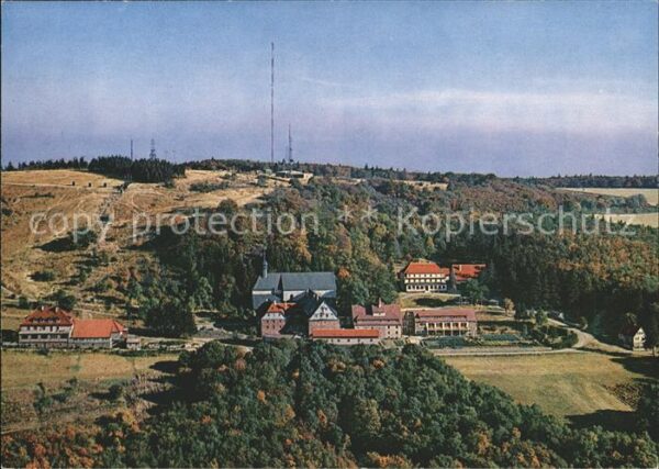 Kloster Kreuzberg Fliegeraufnahme Berggasthof Hohn